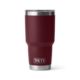 YETI Rambler 30 oz Tumbler with Magslider™ Lid in color Wild Vine Red.
